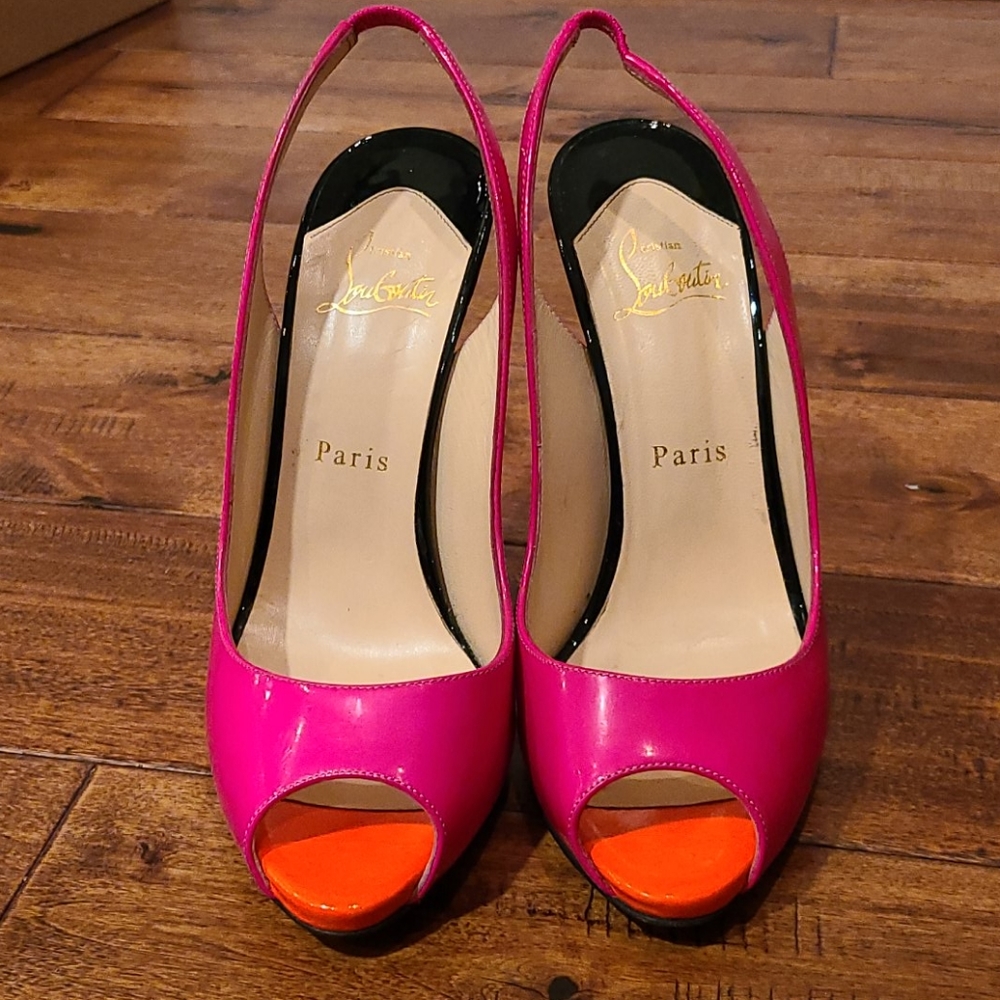 Christian Louboutin size 38 heels 120mm